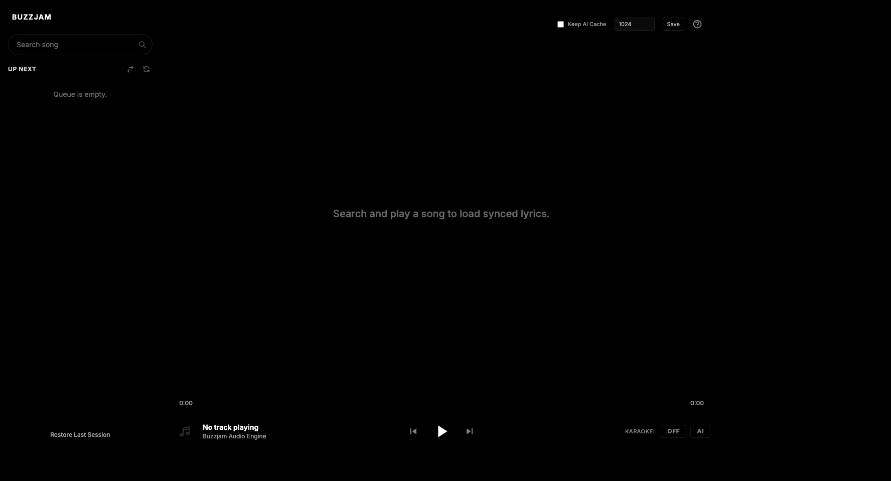Buzzjam screenshot